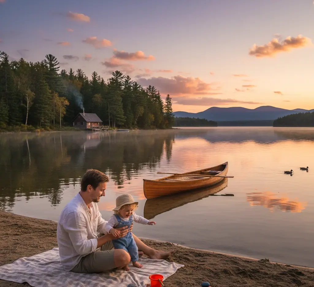 Lakeside Vacations: Calm Water and Quiet Surroundings